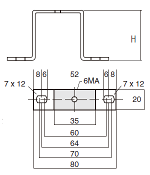DIN Rail Support/ Brackets/ Mounting