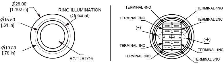 L25 Anti-Vandal Resistor Switch
