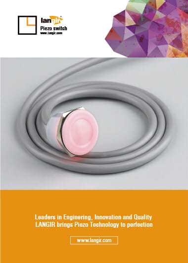 Piezo switch of plastic