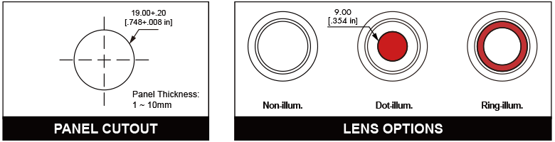 L19B High current anti vandal switch