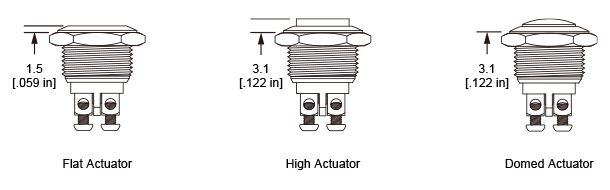 V16 Anti vandal switch