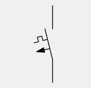 Thermal Magnetic Switch Symbol