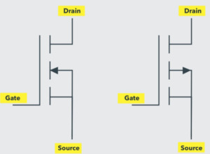 MOSFET Switch Symbol
