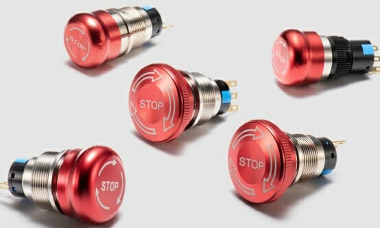 langir e-stop switch button