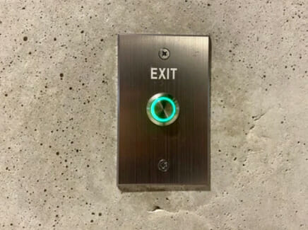 Push to Exit Button