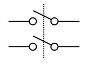 Double Pole Single Throw (DPST) Toggle Switches