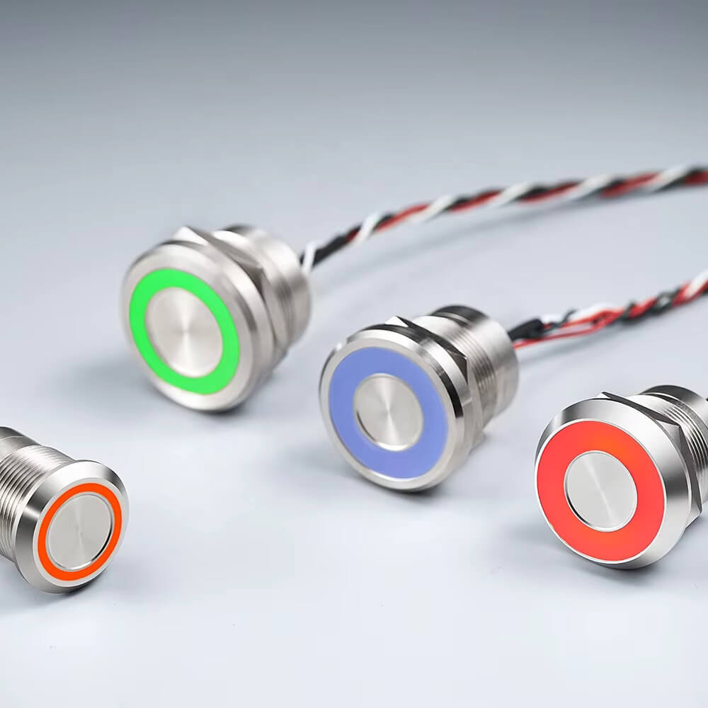 Custom Panel Mount Capacitive Switches from Langir